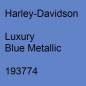 Preview: Harley-Davidson, Luxury Blue Metallic, 193774.